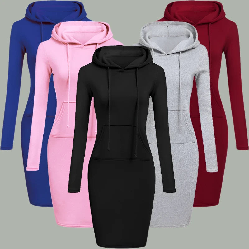 Solid Women Autumn Top Sweatshirts