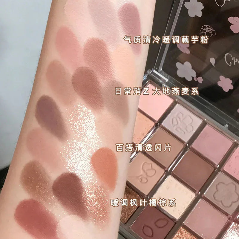 Eyeshadow Palette Matte Makeup